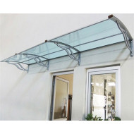 TF Delux Seri 1,12 Alüminyum Ayaklı Sundurma 120 X 100 Yeşil 3 mm Solid Levha