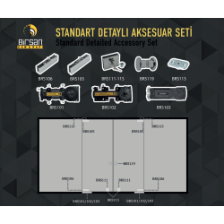 Birsan Hidrolik Motor Standart Detaylı  Yer Hidroliği BRS 101-STD