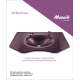 Cam Lavabo Mozaik Modeli 80x56 cm - Cam Lavabo Modelleri