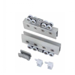 Kahe Sıkıştırımalı Vidasız Cam Kapı Sistemi KH 661