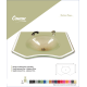 Cam Lavabo Conan Modeli 100x56 cm - Cam Lavabo Modelleri