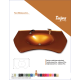 Cam Lavabo Tuğra Modeli 90x56 cm - Cam Lavabo Modelleri
