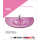 Cam Lavabo Safir Modeli 90x56 Cm - Cam Lavabo Modelleri