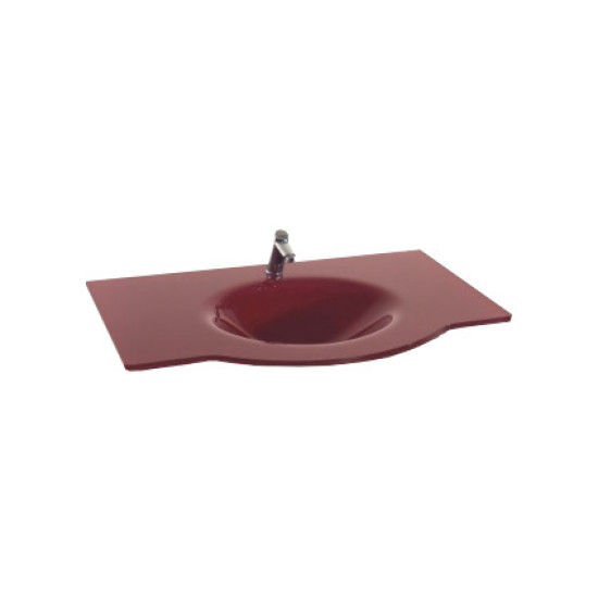 Cam Lavabo Petra Modeli 100x56 cm - Cam Lavabo Modelleri