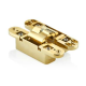 Akordiyon Menteşe Ayarlı (Sarı)  135 mm - Merkez Zamak 10.316.135 - Akordiyon Menteşeler