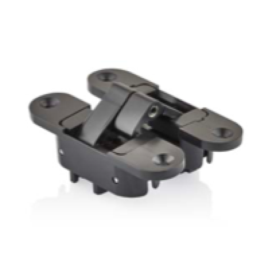 Akordiyon Menteşe Ayarlı (Siyah) 135 mm - Merkez Zamak 10.314.135 - Akordiyon Menteşeler