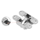 Canex Akordiyon Menteşe 110 mm SOL Ayarlı  ( Ayarlı Zamak Merkez ) - Akordiyon Menteşeler