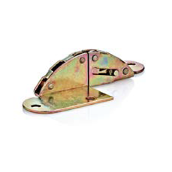 Canex Metal Masa Menteşesi Slot Tipi-22 mm Çelik - Açılı Menteşeler