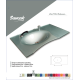 Cam Lavabo Sancak Modeli 100x56 cm - Cam Lavabo Modelleri