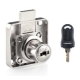 Canex Kare Çekmece Kildi - Zamak D 19 mm X L 22 mm - Mobilya Kilitleri