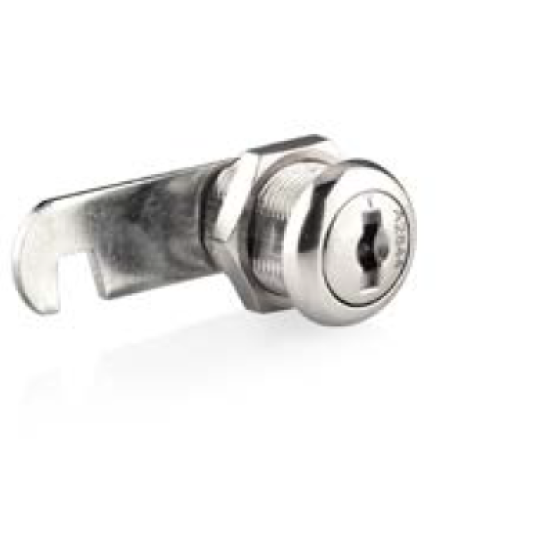 Canex Mandallı Çekmece Kilidi 16 mm / Nikel - Mobilya Kilitleri