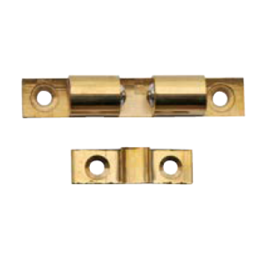 Canex Bilyalı Zamak Çıt Çıt Sarı - 5.0 cm - Mobilya Menteşeleri