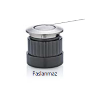 Canex Gömme Kapak Kulbu  ( Paslanmaz Çelik )