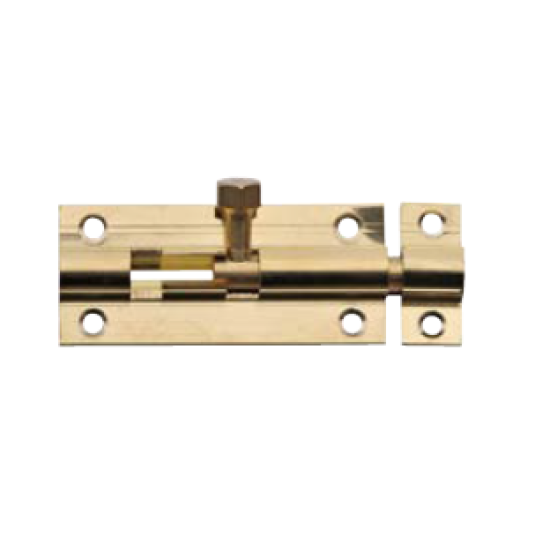 Canex Pirinç Sürgü  ( Sarı ) 7.5 cm - Mobilya Menteşeleri