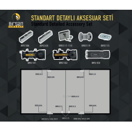 Birsan Hidrolik Motor Standart Detaylı Yer Hidroliği BRS 102-STD
