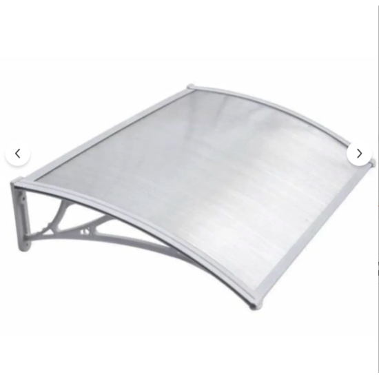 Kapı Üstü Pratik Sundurma 120 X 60 cm Beyaz - Kapı Üstü Pratik Sundurma
