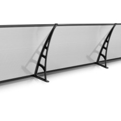 LOTUS Kapı Pencere Üstü Pratik Sundurma 70X360 - Şeffaf