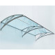 TF Prolüx Seri 15.15 Alüminyum Ayaklı Sundurma 150 X 150 Yeşil 4 mm Solid Levha - Alüminyum Ayaklı Sundurmalar