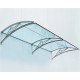 TF Prolüx Seri 15.15 Alüminyum Ayaklı Sundurma 150 X 150 Yeşil 3 mm Solid Levha - Alüminyum Ayaklı Sundurmalar