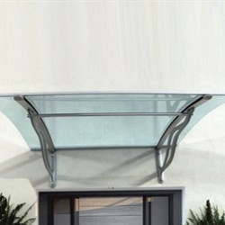Transpaforza TF Delux 1,14 Alüminyum Ayaklı Sundurma 140 X 100 Yeşil 4 mm Solid Levha