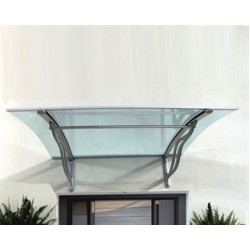 Transpaforza TF Delux 1,14 Alüminyum Ayaklı Sundurma 140 X 100 Yeşil 4 mm Solid Levha