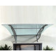 Transpaforza TF Delux 1,14 Alüminyum Ayaklı Sundurma 140 X 100 Yeşil 4 mm Solid Levha - Alüminyum Ayaklı Sundurmalar