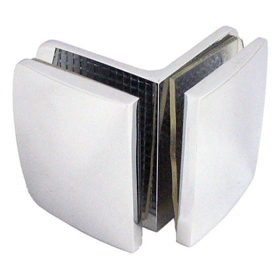 HT-4554-PCBR  Cam Panel Desteği Camdan Cama 90° - Cam Bağlantı Elemanları