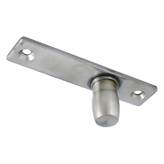HT-2704-SSS Cam Kapı Üst Menteşe Kılavuzu  (Kasadan) - Cam Kapı Pompası Hidroliği