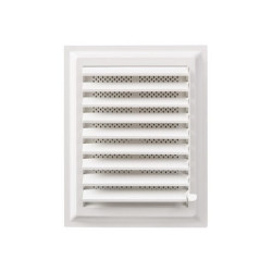 Plastik Banyo WC Havalandırma Menfezi Yüzeysel Hareketli 30x30 cm 