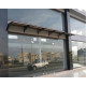 Transpaforza TF STD 1.10 Kapı Üstü Sundurma 200 X 100 Bronz - Alüminyum Ayaklı Sundurmalar