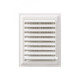 Plastik Banyo Wc Havalandırma Menfezi Yüzeysel Hareketli 25X25 Cm - Plastik Yüzeysel Menfez