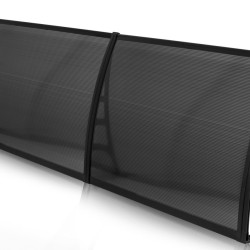 LOTUS Kapı Pencere Üstü Pratik Sundurma 70x240 - Siyah