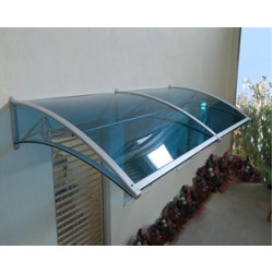 TF Prolüx Seri 15.15 Alüminyum Ayaklı Sundurma 150 X 150 Mavi 3 mm Solid Levha