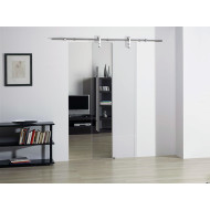 HT-8101E-SET Lama Paslanmaz Sürme Cam Kapı Mekanizma Seti
