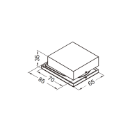THR-1402K-SSS Thoor Edge Cam Kapı Kilidi Kısa Karşılığı