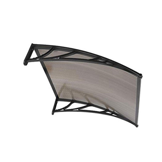 Kapı Üstü Pratik Sundurma 150 X 100 cm Siyah - Kapı Üstü Pratik Sundurma