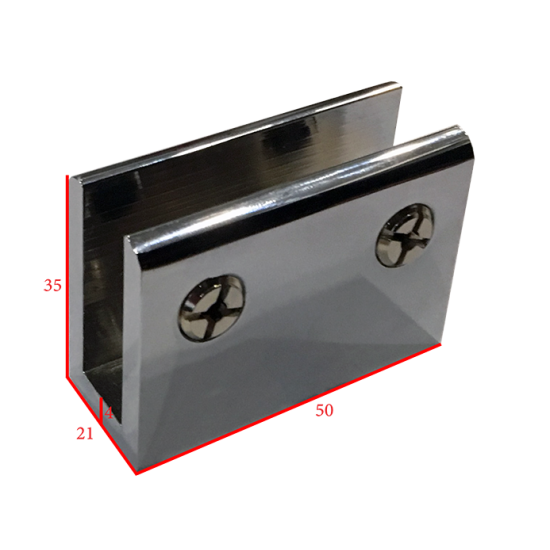 HT-4515-PCBR  Cam Panel Tutucu  Duvardan Cama Pivot - Cam Bağlantı Elemanları