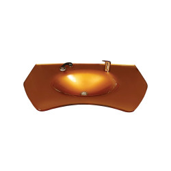 Cam Lavabo Tugra Modeli 80x56 cm