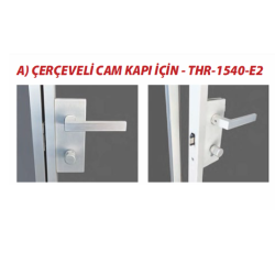 THOOR VEDGE ÇERÇEVELİ CAM KAPI KİLİDİ