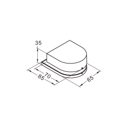 THR-1102K-SSS Thoor Round Cam Kapı Kilidi Kısa Karşılığı