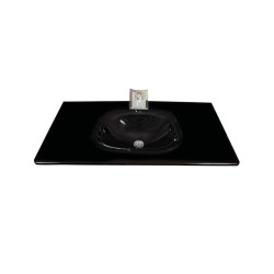 Cam Lavabo Single Modeli 80x56 cm
