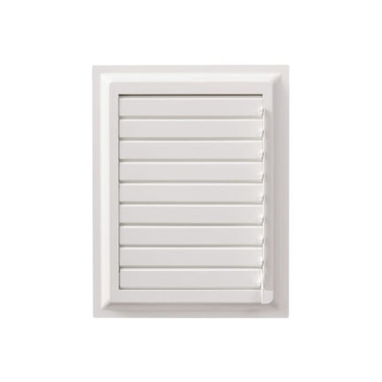 Plastik Banyo Wc Havalandırma Menfezi Yüzeysel Hareketli Panjur 44 X 34 Cm - Plastik Yüzeysel Menfez