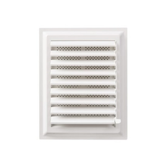 Plastik Banyo Wc Havalandırma Menfezi Yüzeysel Hareketli Panjur 45 X 25 Cm - Plastik Yüzeysel Menfez