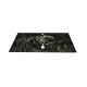 Cam Lavabo Mermer Desen Gold Siyah 100x56 cm - Desenli Cam Lavabo Modelleri