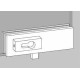 Dorma - dormakaba Universal Light US 10 Cam Kapı Alt / Üst Kilit - Cam Kapı Kilitleri