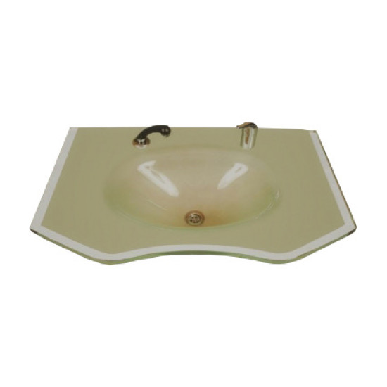 Cam Lavabo Conan Modeli 90x56 cm - Cam Lavabo Modelleri