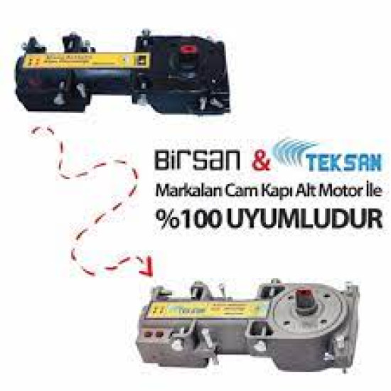 Birsan Hidrolik Motor Tek BRS 102, Birsan Cam Kapı Motoru, Cam Kapı Yer Hidroliği - Cam Kapı Pompası Hidroliği