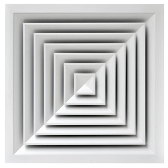 30X30 Kare Anemostad Menfez Damperli - Kare Anemostad