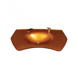 Cam Lavabo Tuğra Modeli 70x56 cm