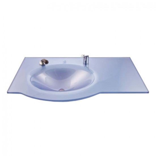 Cam Lavabo Quin Modeli 70x56 Cm - Cam Lavabo Modelleri